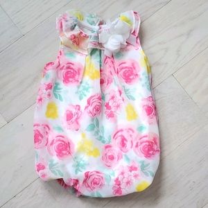 Little Me Puff Onesie, 6 Mo.